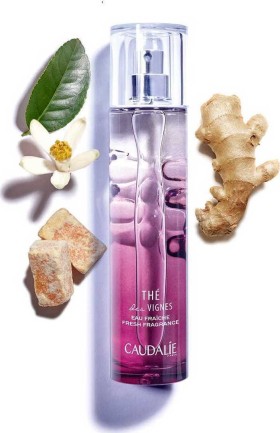 Caudalie The des Vignes Fresh Fragrance Γυναικείο Άρωμα Με Νότες Από Τζίντζερ, Λευκό Μόσχο, Νερολί, Άνθη Πορτοκαλιάς & Γιασεμί, 50ml