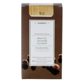 KORRES Argan Oil Advanced Colorant Μόνιμη Βαφή Μαλλιών 9.0 Κατάξανθο Φυσικό 50ml