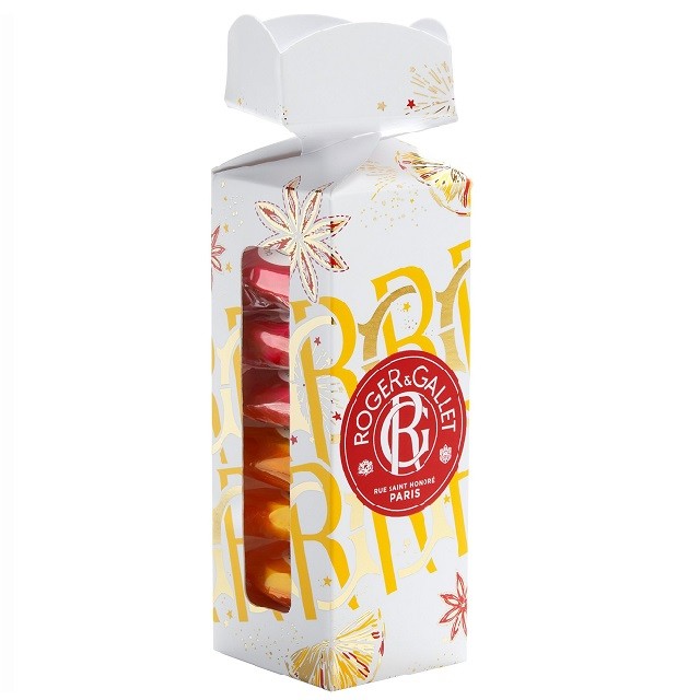 Roger & Gallet Bath Tablets Collection Πακέτο Αρωματικές Ταμπλέτες Μπάνιου Gingembre Rouge, 3x25g & Bois d Orange, 3x25g
