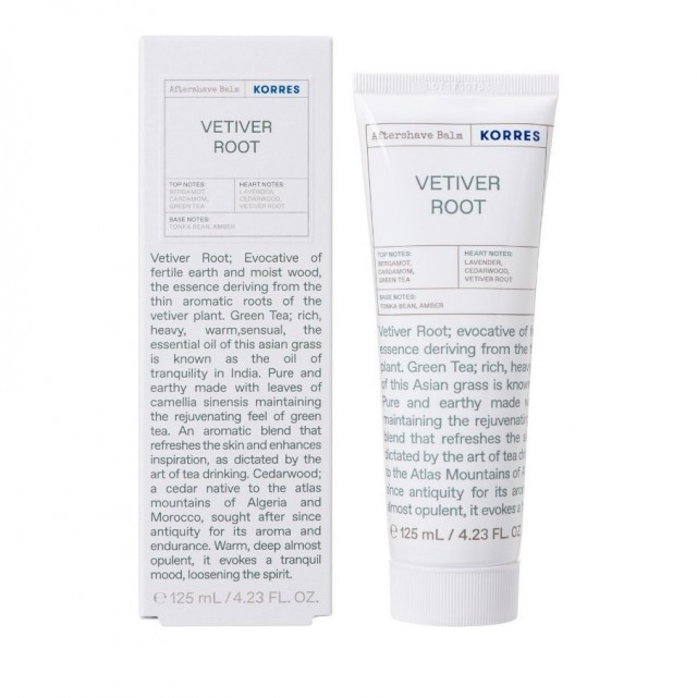 KORRES Vetiver Root Aftershave Γαλάκτωμα για μετά το ξύρισμα, 125ml