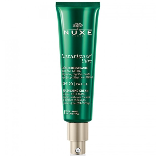 NUXE Nuxuriance Ultra Creme Redensifiante Anti-Age Global SPF20 Κρέμα Ολικής Αντιγήρανσης & Ενίσχυσης της Πυκνότητας, για Όλους τους Τύπους Επιδερμίδας, 50ml