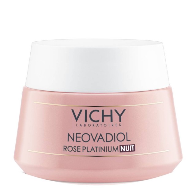 Vichy Neovadiol Rose Platinium Night Cream, Ενυδατική & Αντιγηραντική Κρέμα Νυκτός, 50ml