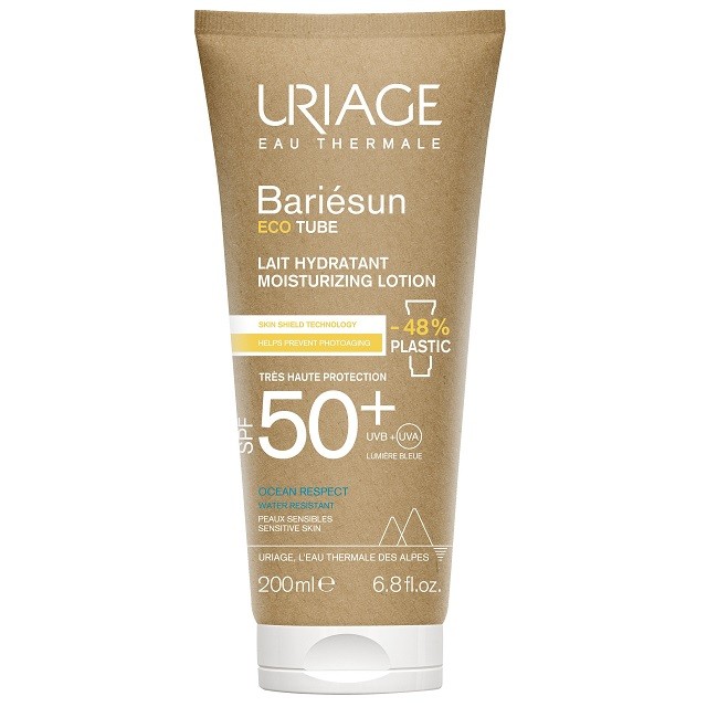 Uriage Bariesun Eco Tube Moisturizing Lotion SPF50 Αντηλιακή Λοσιόν Προσώπου & Σώματος, 200ml