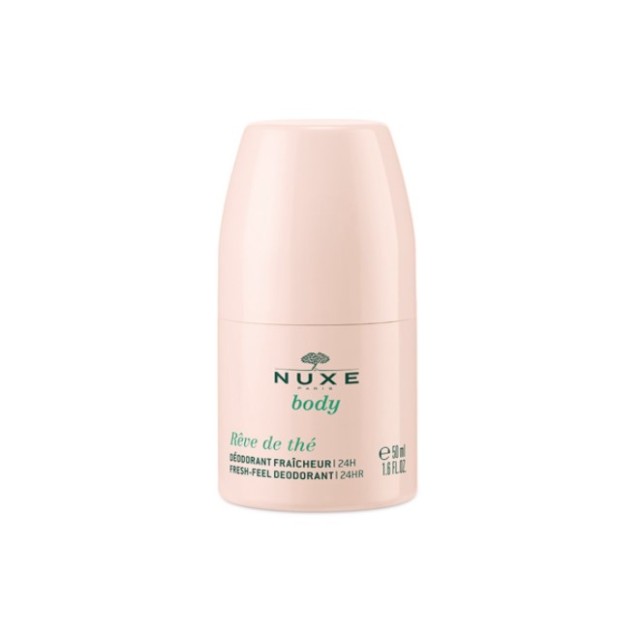 NUXE Body Reve de The Fresh-Feel Deodorant 24H Αποσμητικό για Αίσθηση Φρεσκάδας, 50ml