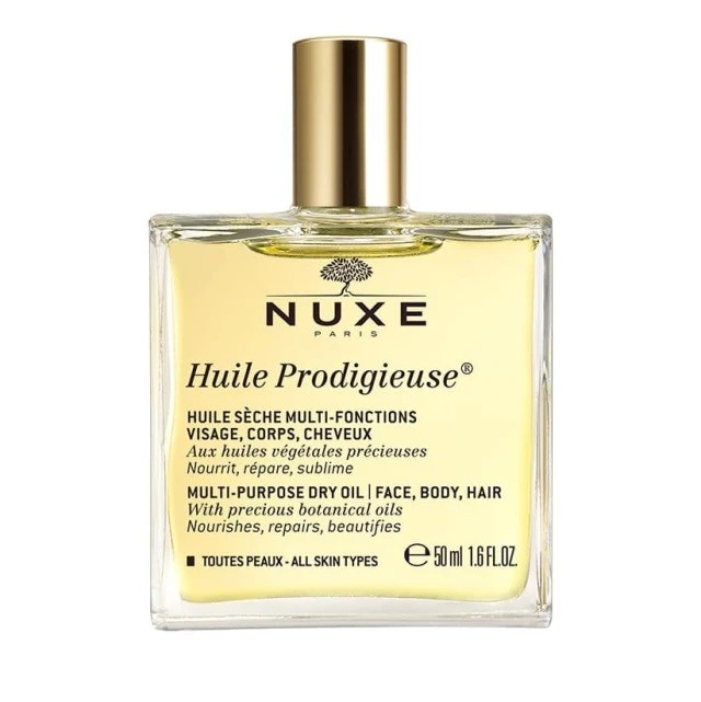 Nuxe Huile Prodigieuse Ξηρό Λάδι για Πρόσωπο-Σώμα-Μαλλιά, 50ml