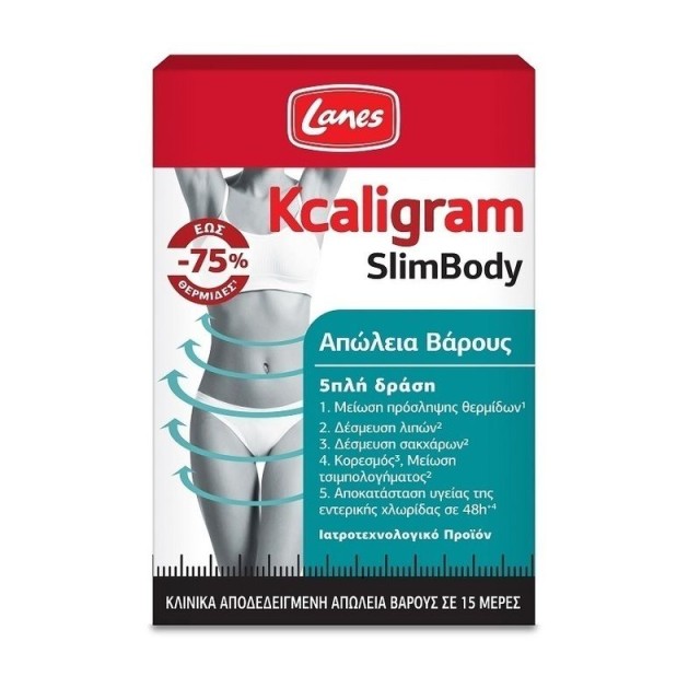 Lanes Kcaligram Slimbody 60caps