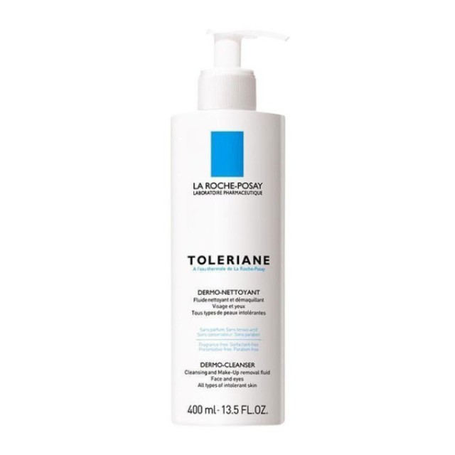 La Roche Posay Toleriane Dermo-Nettoyant, Γαλάκτωμα Καθαρισμού για το Ευαίσθητο/Δυσανεκτικό Δέρμα Προσώπου & Ματιών, 400ml