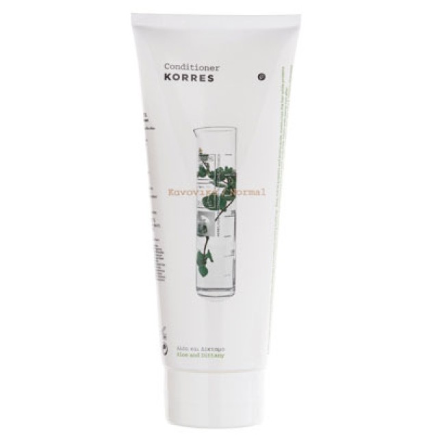KORRES Conditioner με Αλόη και Δίκταμο για Κανονικά Μαλλιά, 200ml