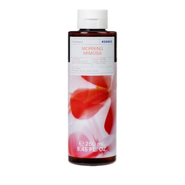 KORRES Shower Gel Morning Mimosa Αφρόλουτρο Πρωϊνή Μιμόζα, 250ml