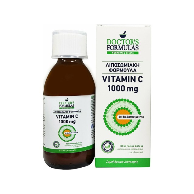 Doctors Formulas Vitamin C 1000mg Λιποσωμιακή Φόρμουλα 150ml