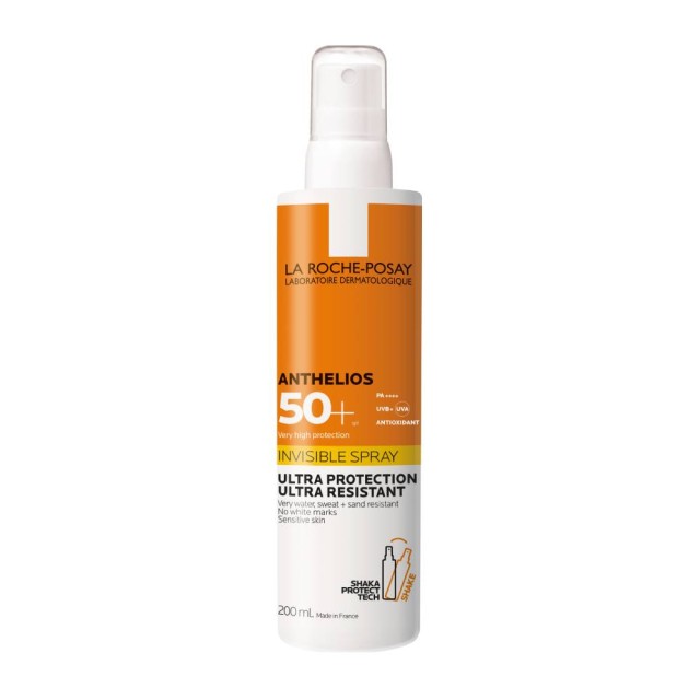 La Roche Posay Anthelios Invisible Spray SPF50+ Αόρατο Αντηλιακό Σπρέι Σώματος με Πολύ Υψηλή Προστασία 200ml