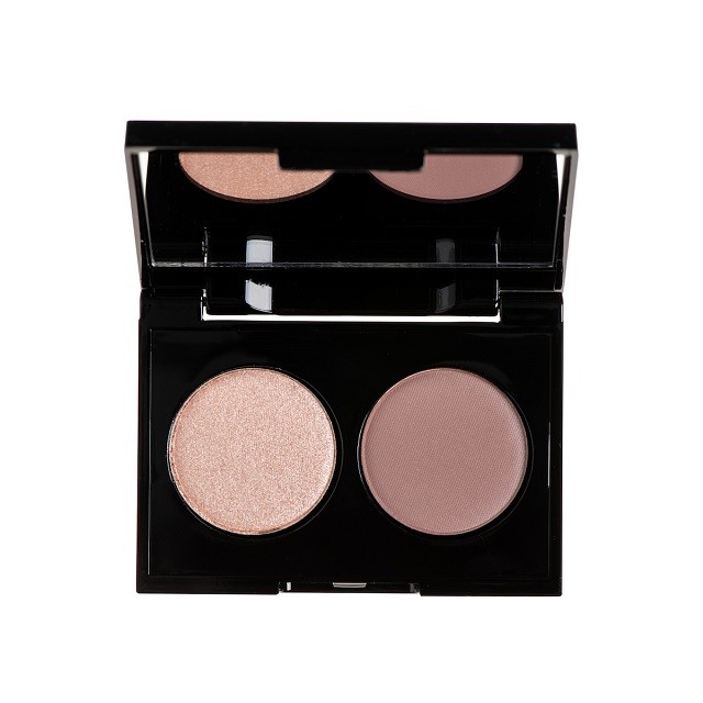 Korres Volcanic Minerals Velvet Dual Pink Rose 18, Παλέτα Σκιών, 1τμχ