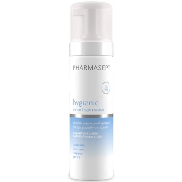 Pharmasept Hygienic Intim Care Foam Wash Αφρός Καθαρισμού Tης Ευαίσθητης Περιοχής, 200ml