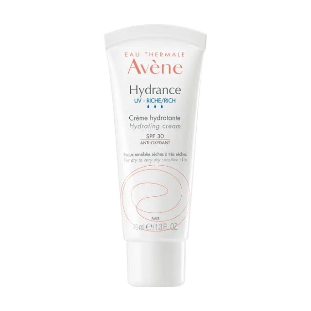 Avene Hydrance UV Riche Cream SPF30 Ενυδατική Κρέμα Πλούσιας Υφής 40ml